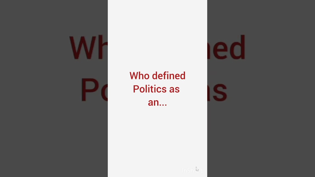 Authoritative allocation of values by David Easton 