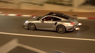 CRAZY Arab Porsche 991 Turbo S Terrorizing the Streets of Monaco !