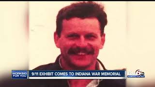 9/11 exhibit on display at the Indiana War Memorial