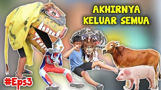 #eps3 AKHIRNYA✅️ RENDI IRU ULTRAMAN SAPI DAN BABI KELUAR DADI PERUT BARONGAN RAKSASA