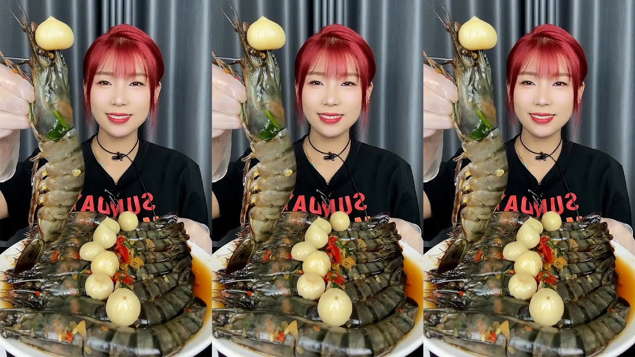 MUKBANG #174 : delicious Crispy Shrimp eating 맛있는 바삭한 새우 먹기