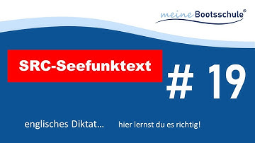SRC Seefunktext 19   englisches Diktat