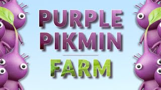 Max out your Purple Pikmin