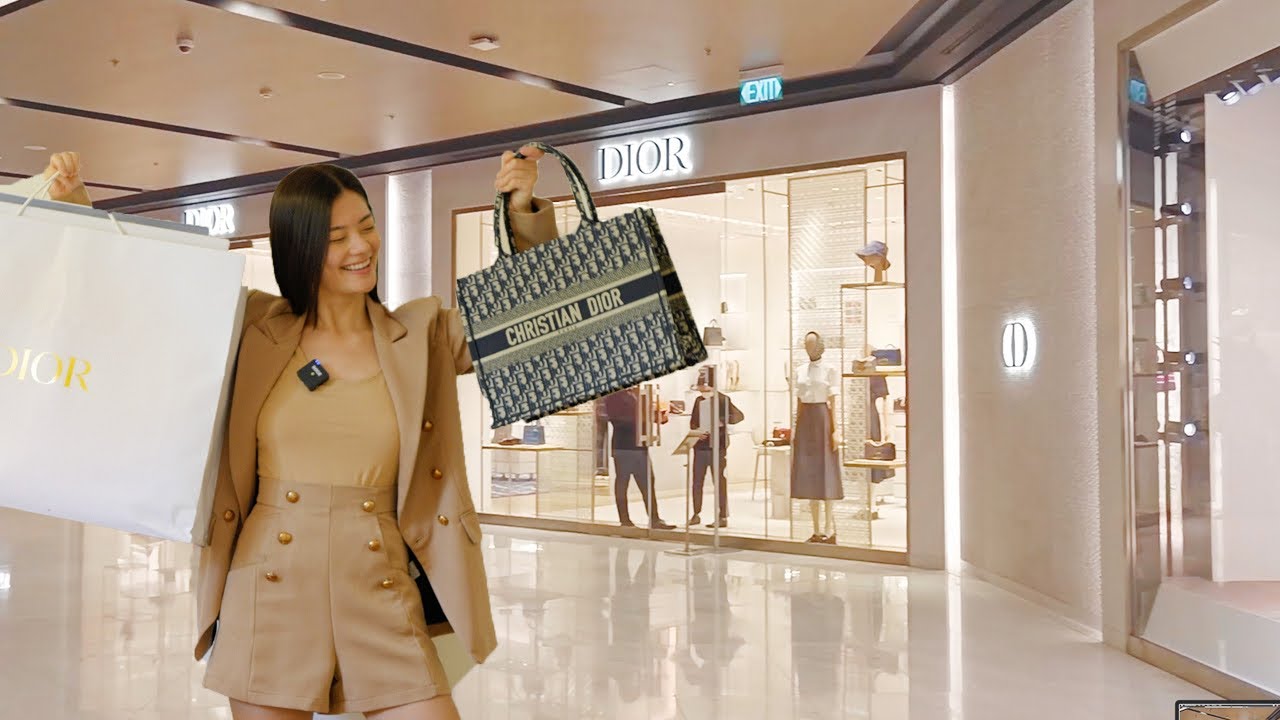 New Dior Store in Greenbelt + UNBOXING BAG & SHOES! 