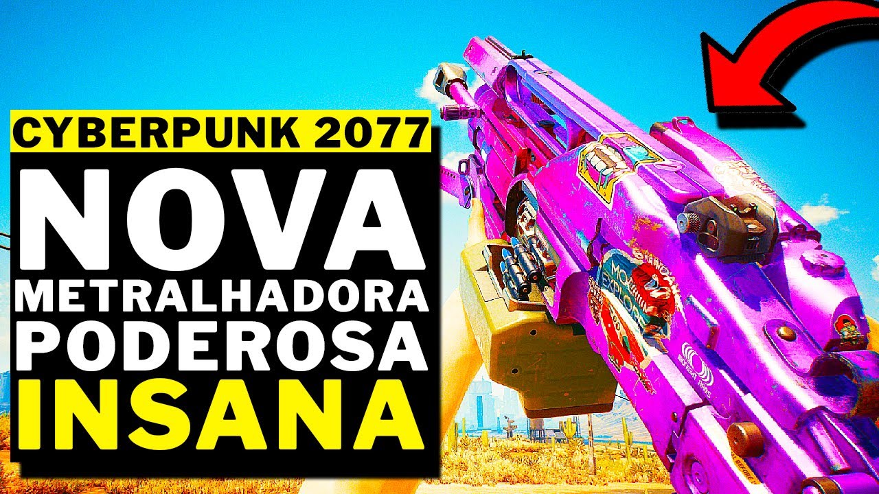 Cyberpunk 2077  Novo mod traz ao jogo icônicas armas do anime