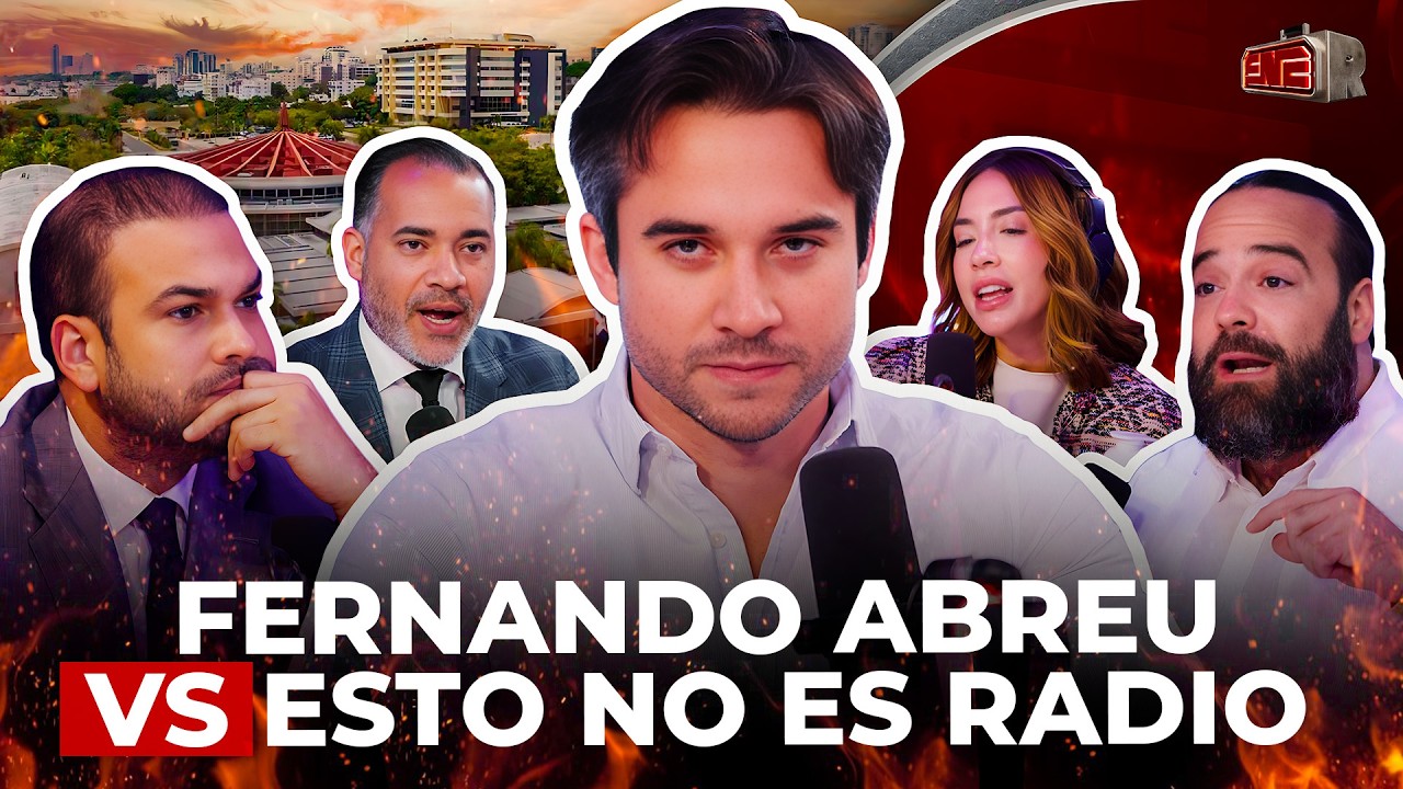 FERNANDO ABREU Y CASALS ENFRENTAN A ESTO NO ES RADIO: “VAMOS A LA UASD QUIERAN O NO”
