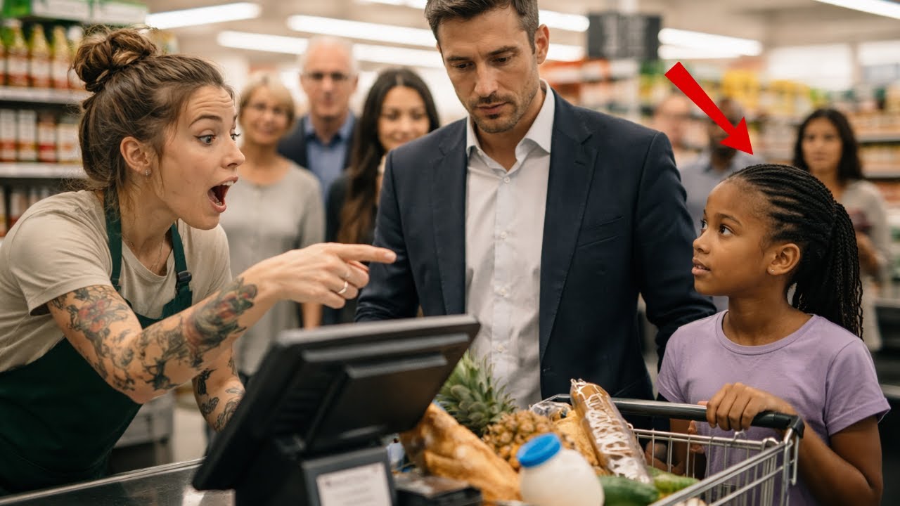 La carte du milliardaire est refusée au magasin, puis une petite fille noire pauvre fait l’impensabl