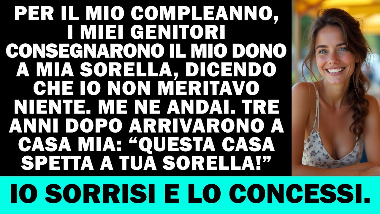 Hanno regalato il mio dono a mia sorella. Dopo anni, volevano la mia casa...