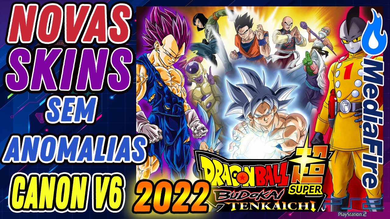 Dragon Ball Z: Tenkaichi 3 ISO DIVINA MOD 2022 Novos Personagens Novas  Transformações Divinas! 