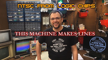 NTSC/Composite With Standard Logic - Horizontal Timing Section - (JCM-1 Episode 11)