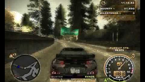 Need For Speed Most Wanted Episode 17: Bounty Attempt #6 Part 2