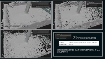 Blender 3.3 | FLIP | Liquid Simulation Comparison