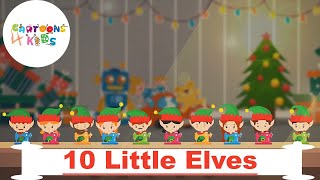 10 Little Elves | Nursery Rhymes & Kids Songs Resimi