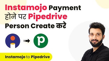 How to Create Pipedrive Person on Instamojo Payment (in Hindi) | Instamojo to Pipedrive