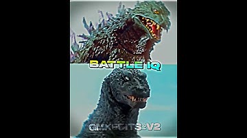 Godzilla Millennium vs Gmk Godzilla #edit #monsterverse #1v1