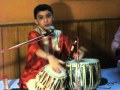 Snehesh guha thakurta disciple of maestro pandit shankar ghosh presented tabla solo in tala tintal