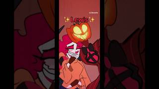 Ya’ll meet Lewis ✨🎃 #ocxcanon #hazbinhotel #alastor #jluvartz #stellastor #halloween