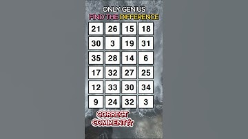 CAN YOU FIND LAST ONE? Find 3 pairs of identical numbers/Dementia Prevention Quizzes/Tests.No339