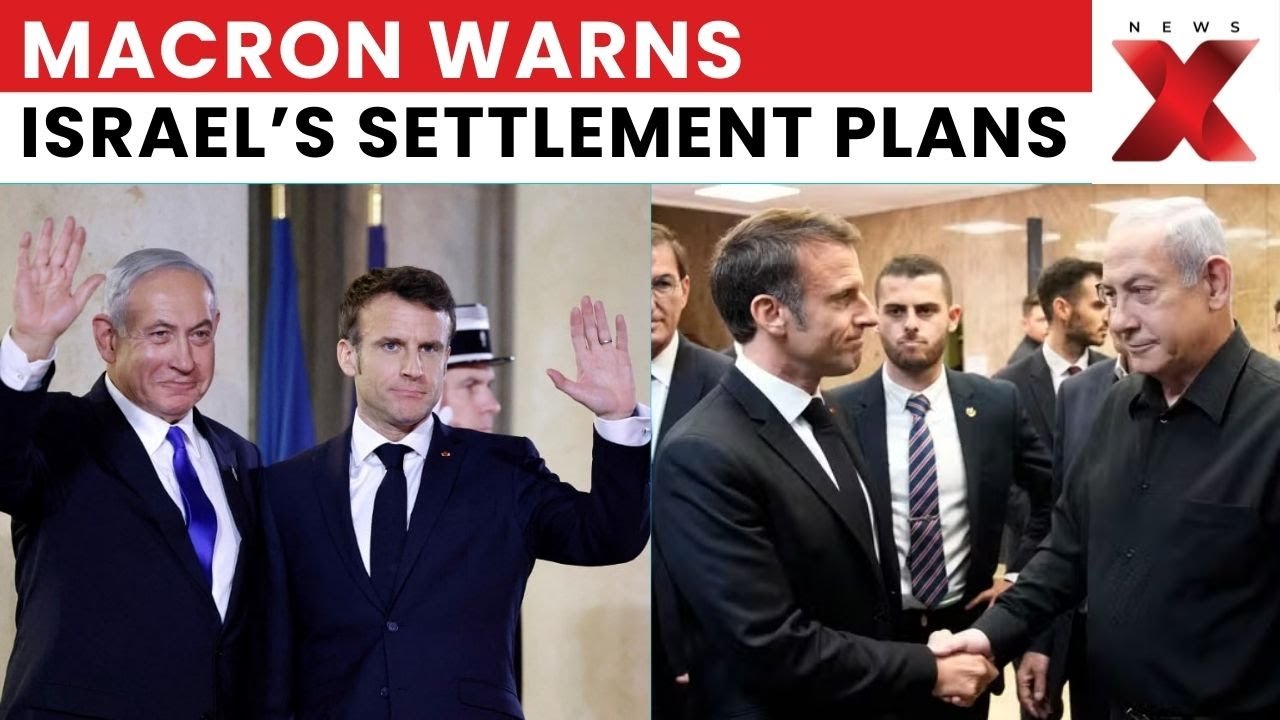 Макрон предупреждает: поселения на Западном берегу реки Иордан угрожают решению о двух государств...