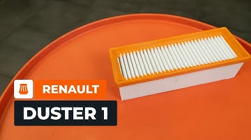 Hoe het luchtfilter te vervangen van de RENAULT DUSTER 1 [AUTODOC-HANDLEIDING]