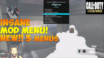 ADVANCE WARFARE 1.20 ALLEGIANCE INSANE SPRX MOD MENU (3 MENUS IN 1) REVIEW + DOWNLOAD LINK
