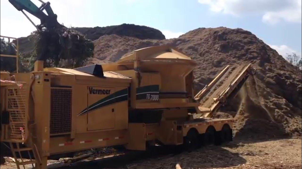Vermeer Tub Grinder TG7000 Singapore YouTube