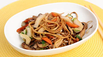 Homemade Vegetable Lo Mein Recipe - Laura Vitale - Laura in the Kitchen Episode 878