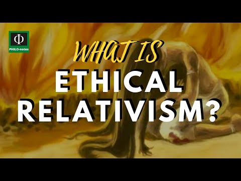 What is Ethical Relativism? Moral Relativism? (See link below for more video lectures in Ethics)