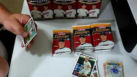 2011 Topps Lineage Baseball - 3 Blaster Box Break