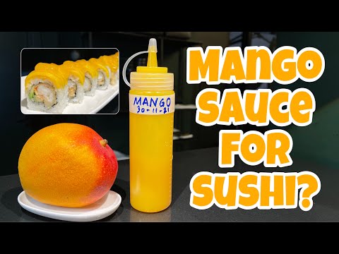 видео: HOW TO MAKE MANGO SAUCE FOR SUSHI