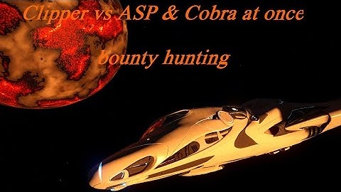 Elite Dangerous pvp : Clipper vs. ASP and Cobra at once