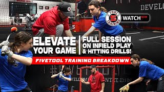 Full Training Session: Elevate Your Middle Infield Play & Hitting Power with Five Tool Training