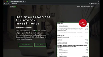 Wird bei eToro automatisch versteuert?