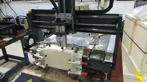 TigerTec CNC router TR203B with special tools for fix the material