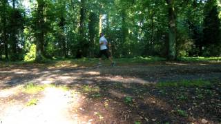 Kamera sportowa G-EYE 900 4K FULL HD Geonaute z Decathlon - test biegacza - film 1