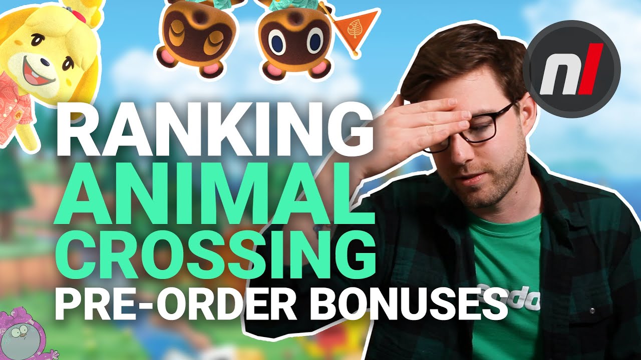 gamestop pre order bonus animal crossing