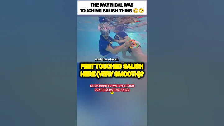 The WAY Nidal Wonder was TOUCHING Salish Matter thing?😳#nalish #shorts #trending #viral #funny #love
