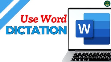 How to use dictation in Microsoft Word ?