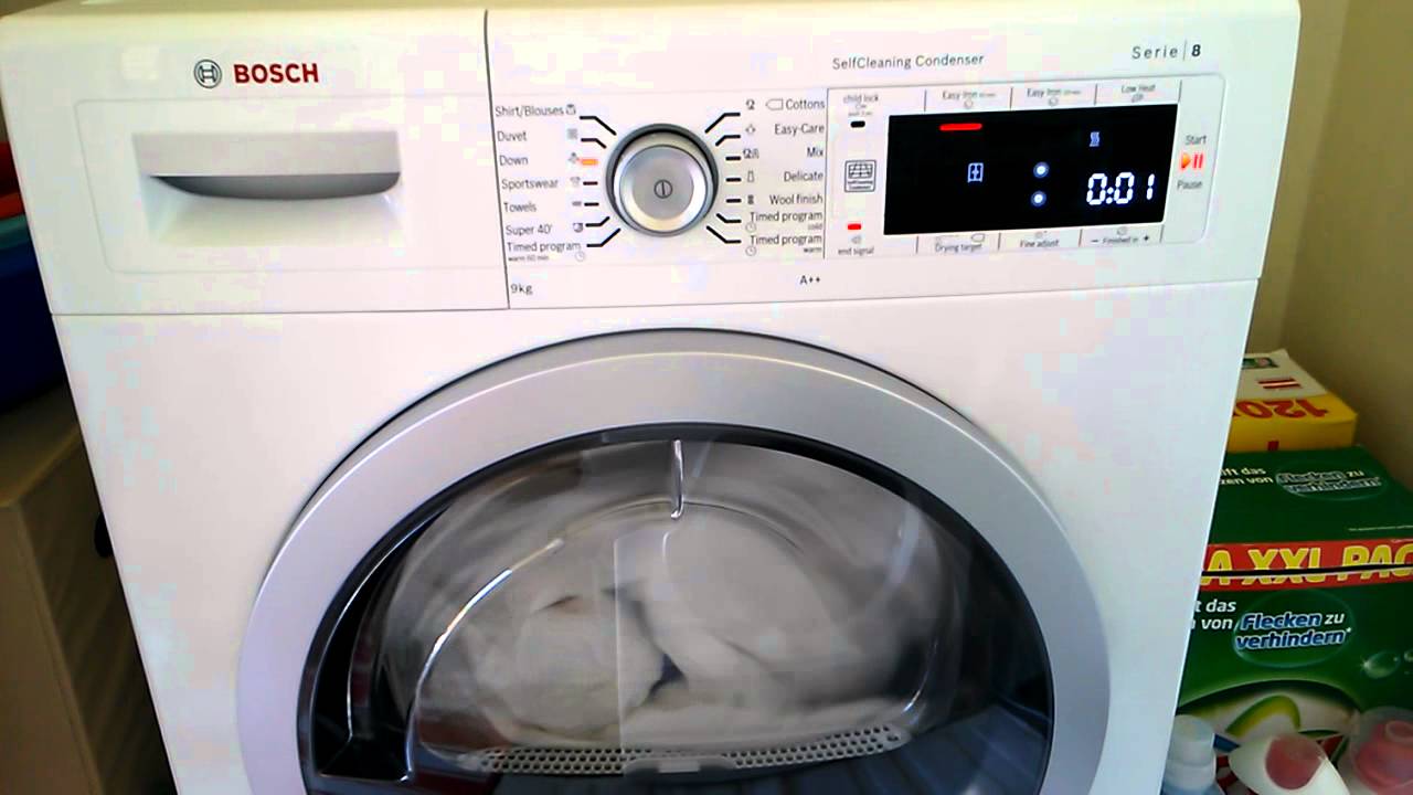 Bosch Tumble Dryer Down Duvet Perjani Jorgan Part Iii Youtube