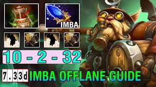 Master [Brewmaster] Offlane ULTRA Annoying With Spirit Vessel + Aghanim's Scepter Build Dota2 7.33D