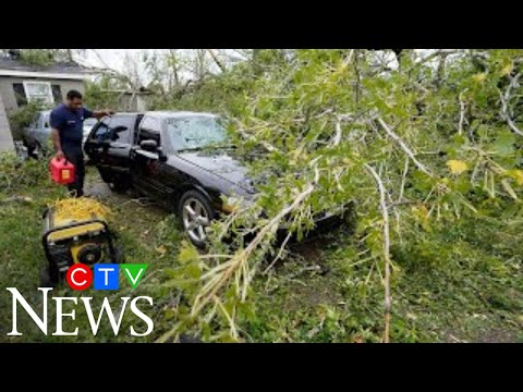 Death and destruction after Hurricane Laura makes landfall