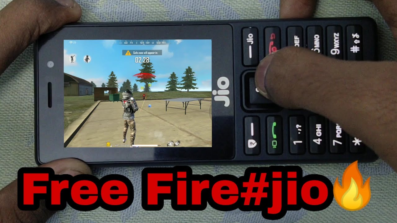 Free Fire Gameplay On Jio Phone Howtoplayfreefireonjio Youtube