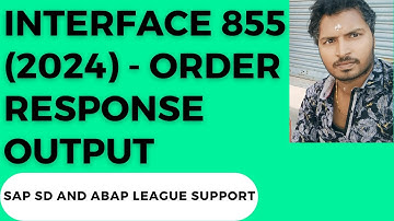 INTERFACE (2024) - order response output