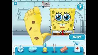Spongebob Foot Doctor Gameplay Nel 2022 (Solo Puffin Web Browser) Resimi