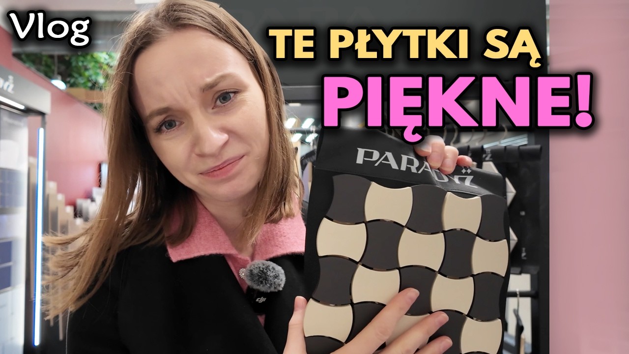 VLOG: Znalazłam płytki do łazienki I Architekt wnętrz robi zakupy