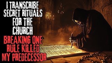 I Transcribe Secret Rituals For The Church, Breaking ONE RULE Killed My Predecessor  Creepypasta