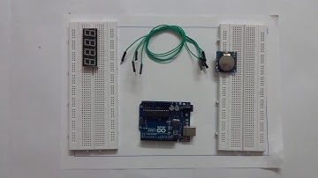Arduino Sensor#8 - Display of time(RTC) on 7 segment LED