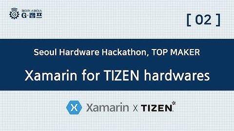 Tutorials, Xamarin for TIZEN Hardwares - part 002