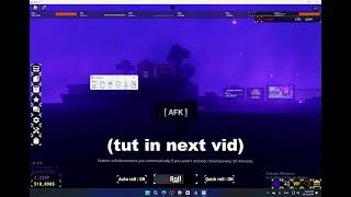 how you can afk in sols rng. (pc)