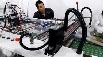 CW-800BFS wicket bag making machine with square bottom punch for bread bags